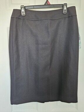 Evan Picone Charcoal Pencil Skirt